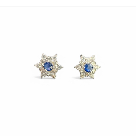 Jewelry - S925 Sapphire Pavé Star